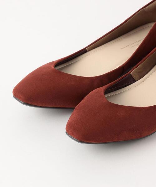 green label relaxing（グリーンレーベルリラクシング）の「＜Oggi×green label relaxing＞[7days]スクエア Vカット シューズ(1.5cmヒール) -撥水-（パンプス・レディース・ロイヤルブルー/ブラウン/ブラック/ベージュ/その他1/ナチュラル/シルバー/レッド・24.5cm/25.5cm/22.5cm/23cm/24cm/22cm/23.5cm/25cm）」の10枚目の写真