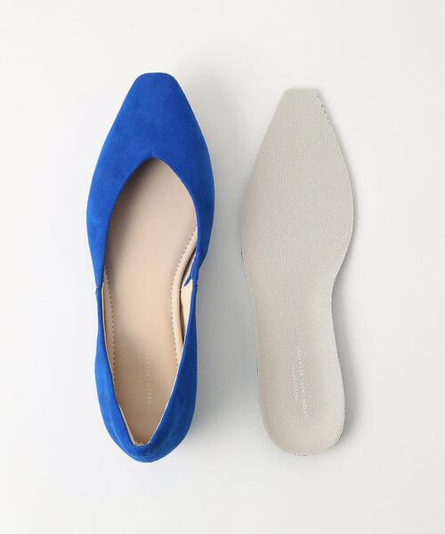 green label relaxing（グリーンレーベルリラクシング）の「＜Oggi×green label relaxing＞[7days]スクエア Vカット シューズ(1.5cmヒール) -撥水-（パンプス・レディース・ロイヤルブルー/ブラウン/ブラック/ベージュ/その他1/ナチュラル/シルバー/レッド・24.5cm/25.5cm/22.5cm/23cm/24cm/22cm/23.5cm/25cm）」の19枚目の写真