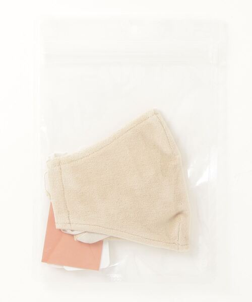 Casselini（キャセリーニ）の「Casselini　ベロアマスク（マスク・レディース・ライトグレー/グレー/ピンク/クリーム/アイボリー・ONE SIZE）」の9枚目の写真