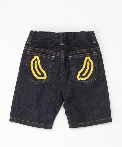 A BATHING APE（アベイシングエイプ）の「MILO FACE DENIM SHORTS K（デニムパンツ・キッズ・インディゴブルー・130/140/100/110/120/90）」の5枚目の写真