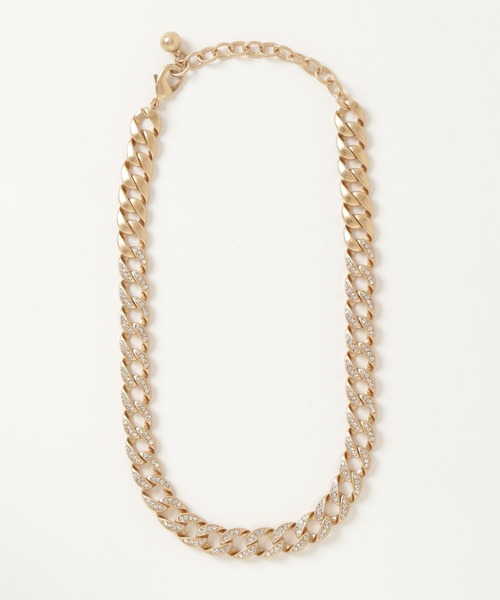 BLACKPURPLE（ブラックパープル）の「【BLACKPURPLE】Vintage Cubic Chain Necklace（ネックレス・メンズ・シルバー/ゴールド・ONE SIZE）」の20枚目の写真