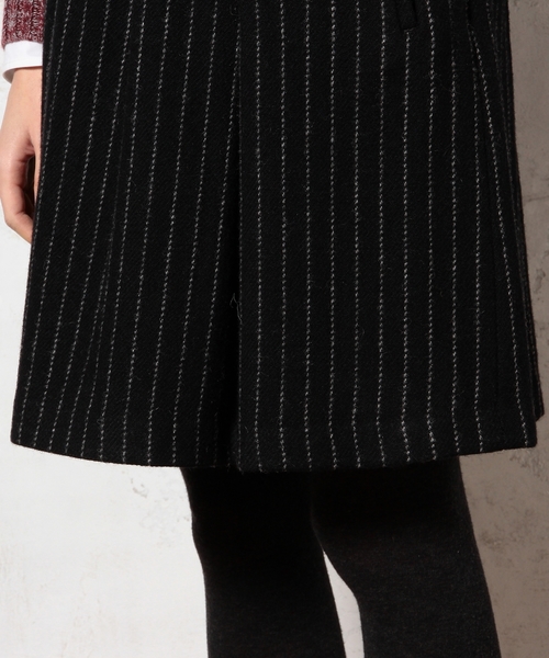 green label relaxing(グリーンレーベルリラクシング)の「GC SHETLAND ギャザーST スカート(スカート・レディース・グレー/ネイビー・38/40)」の10枚目の写真