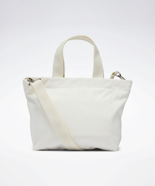 Reebok（リーボック）の「クラシックス ブランチ トート バッグ / Classics Brunch Tote Bag（トートバッグ・メンズ・アイボリー/ブラック・FREE）」の9枚目の写真