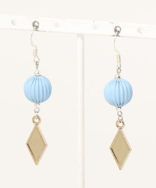 tone(トーン)の「【-lensa-】パステルカラーの木の実ピアス(MA)(ピアス(両耳用)・レディース・アイボリー/グリーン/ブルー・FREE)」の16枚目の写真