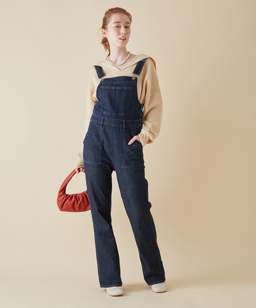 MADEMOISELLE ROPE'（マドモアゼル ロペ）の「<春まで使える>セーラーカラーショートニットプルオーバー（ニット/セーター・レディース・ホワイト/ベージュ/グリーン・38）」の19枚目の写真