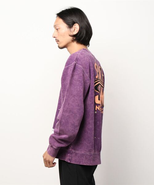 BAIT（ベイト）の「【2108_SPJ】SPACEJAM2 MARVIN LEGACY CREW 216-SPJ-SWT-001（スウェット・メンズ・パープル・MEDIUM/XX-LARGE/X-LARGE/LARGE）」の3枚目の写真