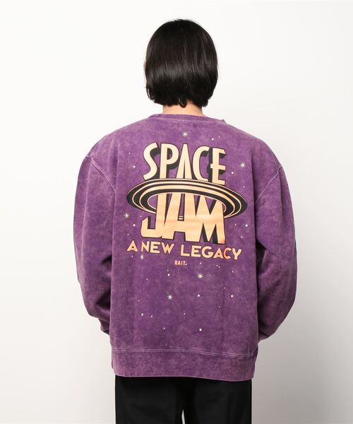 BAIT（ベイト）の「【2108_SPJ】SPACEJAM2 MARVIN LEGACY CREW 216-SPJ-SWT-001（スウェット・メンズ・パープル・MEDIUM/XX-LARGE/X-LARGE/LARGE）」の6枚目の写真