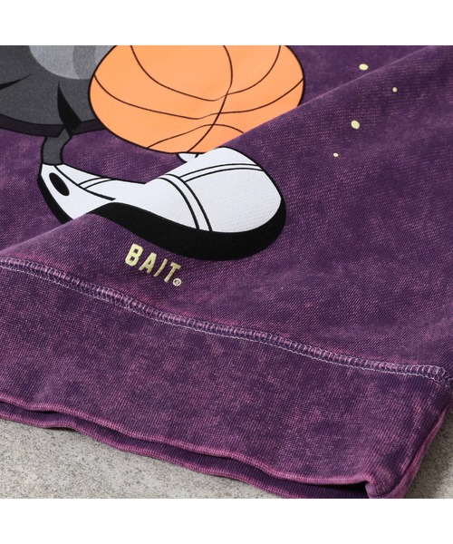BAIT（ベイト）の「【2108_SPJ】SPACEJAM2 MARVIN LEGACY CREW 216-SPJ-SWT-001（スウェット・メンズ・パープル・MEDIUM/XX-LARGE/X-LARGE/LARGE）」の2枚目の写真