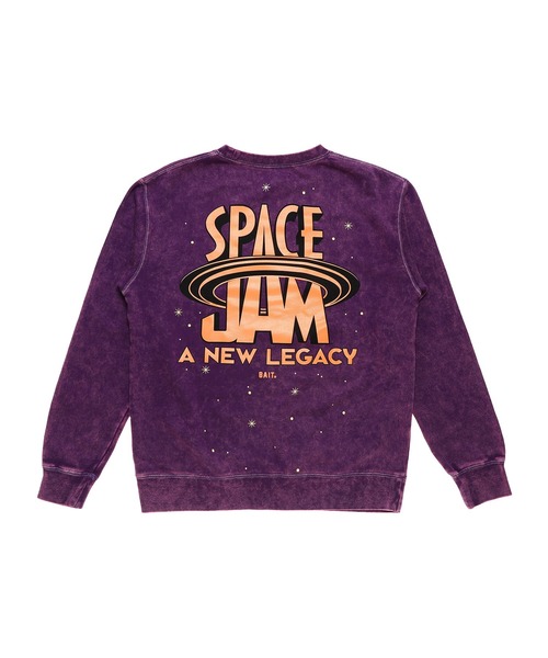 BAIT（ベイト）の「【2108_SPJ】SPACEJAM2 MARVIN LEGACY CREW 216-SPJ-SWT-001（スウェット・メンズ・パープル・MEDIUM/XX-LARGE/X-LARGE/LARGE）」の10枚目の写真