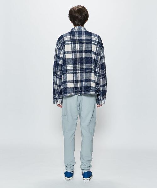 STAMPD(スタンプド)の「<STAMPD> CROPD SHERPA SHT/シャツアウター(その他アウター・メンズ・コバルトブルー・XL/L)」の4枚目の写真