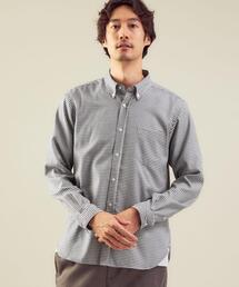 green label relaxing | ＜green label relaxing＞ビエラ ギンガム ボタンダウン 長袖 シャツ -防シワ-(シャツ/ブラウス)