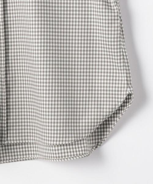 green label relaxing(グリーンレーベルリラクシング)の「<green label relaxing>ビエラ ギンガム ボタンダウン 長袖 シャツ -防シワ-(シャツ/ブラウス・メンズ・ブラック/ベージュ/ケリー・S/M/L/XL)」の13枚目の写真