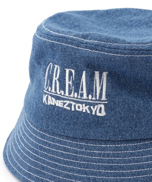 KaneZ（ケインズ）の「KaneZ/ケインズ/C.R.E.A.M BUCKET HAT（ハット・レディース・ブラック/ブルー・FREE）」の7枚目の写真