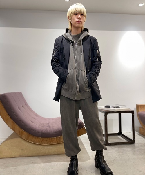 603（ロクマルサン）の「603 ZIP PARKER（パーカー・メンズ・グレー・FREE）」の4枚目の写真