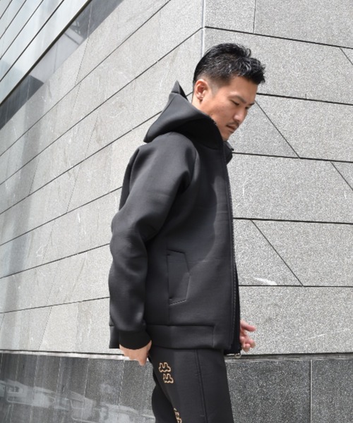 muta(ムータ)の「【別注】muta MARINE/ムータ マリン/ボンディングフーディ(パーカー・メンズ・ブラック/グレー・7/6/4/5)」の10枚目の写真