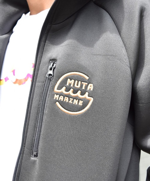 muta(ムータ)の「【別注】muta MARINE/ムータ マリン/ボンディングフーディ(パーカー・メンズ・ブラック/グレー・7/6/4/5)」の17枚目の写真