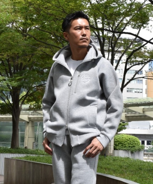 muta(ムータ)の「【別注】muta MARINE/ムータ マリン/ボンディングフーディ(パーカー・メンズ・ブラック/グレー・7/6/4/5)」の6枚目の写真