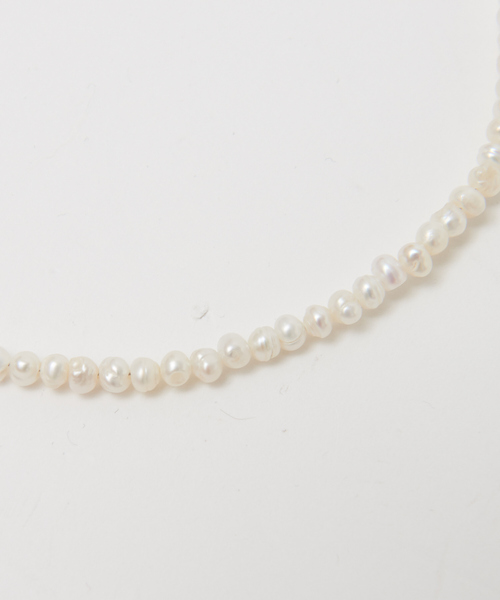 ucalypt（ユーカリプト）の「【ucalypt】 別注minipearl necklace（ネックレス・レディース・ゴールド・フリー）」の4枚目の写真