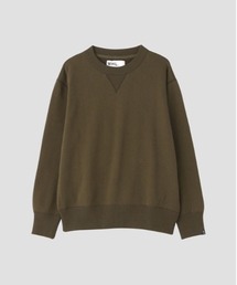 MHL ループウィラー スウェット ブラウン BEAMS JAPAN（ビームス ジャパン）【別注】LOOPWHEELER / 吊裏毛