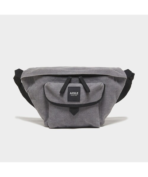 AIGLE（エーグル）の「ミュルーズ コーデュロイ ウェストバッグ（ボディバッグ/ウエストポーチ・レディース・ベージュ/グレー・FREE）」の15枚目の写真