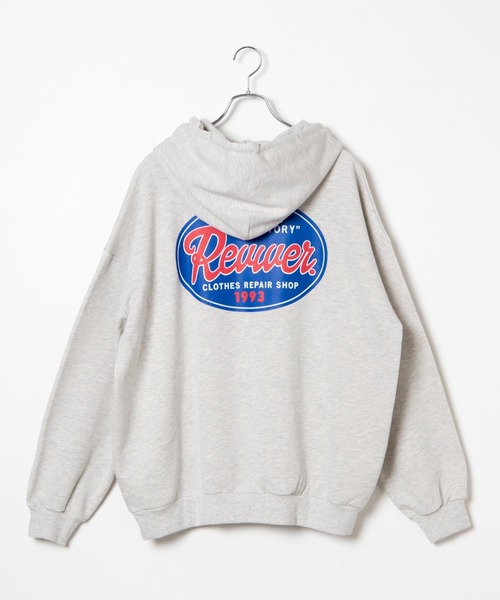 WEGO（ウィゴー）の「WEGO/ヘビーウエイトFACTORYロゴBIGプルパーカ（パーカー・メンズ・ダークグリーン/オートミール/ホワイト/ブルー・MEDIUM/LARGE）」の20枚目の写真