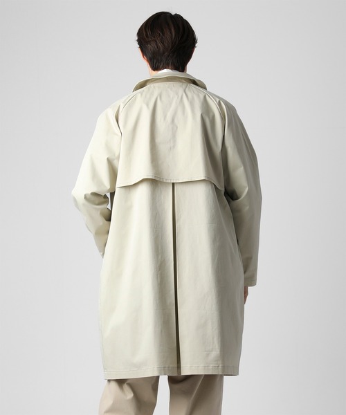 VANQUISH（ヴァンキッシュ）の「ステンカラーコート（ステンカラーコート・メンズ・サックスブルー・S）」の12枚目の写真