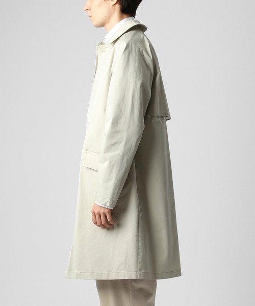 VANQUISH（ヴァンキッシュ）の「ステンカラーコート（ステンカラーコート・メンズ・サックスブルー・S）」の13枚目の写真