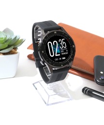 FL import collection | 丸型ディスプレイのフルタッチ操作スマートウォッチ(デジタル腕時計)