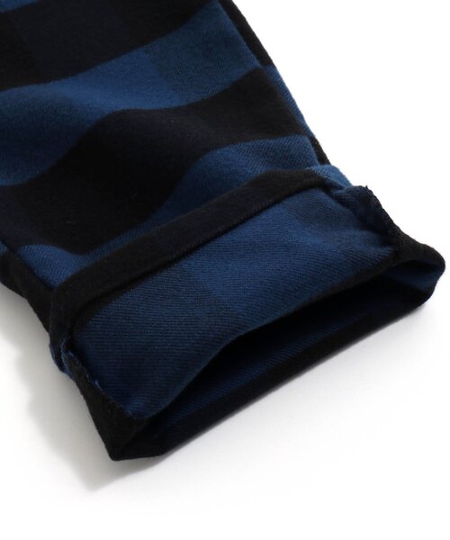 BREEZE（ブリーズ）の「チェックテーパードパンツ（その他パンツ・キッズ・ブルー/ブラウン/ネイビー・90/100/110/120/130/140/150）」の10枚目の写真