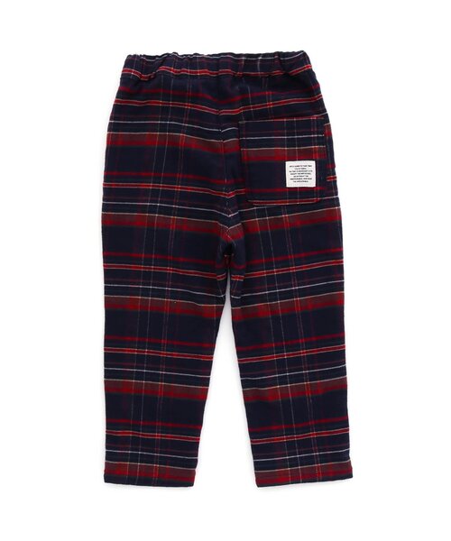 BREEZE（ブリーズ）の「チェックテーパードパンツ（その他パンツ・キッズ・ブルー/ブラウン/ネイビー・90/100/110/120/130/140/150）」の9枚目の写真