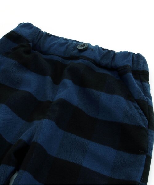 BREEZE（ブリーズ）の「チェックテーパードパンツ（その他パンツ・キッズ・ブルー/ブラウン/ネイビー・90/100/110/120/130/140/150）」の18枚目の写真
