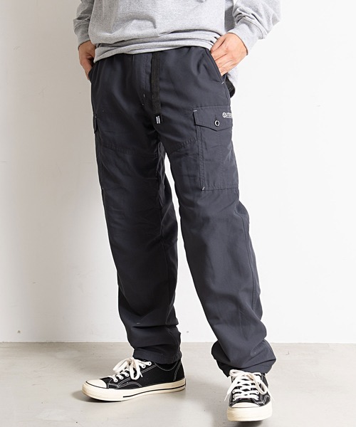 OUTDOOR PRODUCTS（アウトドアプロダクツ）の「『OUTDOOR/アウトドア』ポリビーチ裏フリースカーゴパンツ（カーゴパンツ・メンズ・グレー/ダークオリーブ/ベージュ系その他/ブラック・L/XL/M）」の7枚目の写真