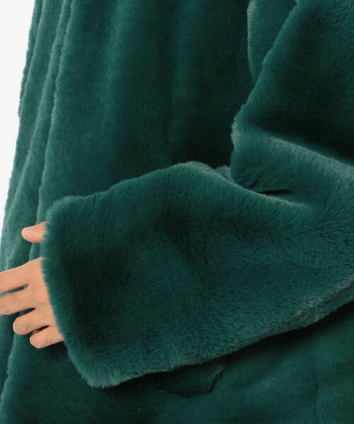 FR(13)NDS（フレンズ）の「FR(13)NDS /フレンズ /エコファーブルゾン（ブルゾン・メンズ・ブラック/グリーン・MEDIUM/LARGE）」の10枚目の写真