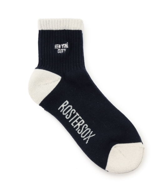 BEAMS BOY（ビームスボーイ）の「ROSTER SOCKS / EMBLEM SOX（ソックス/靴下・レディース・ホワイト/グレー/ネイビー・ONE SIZE）」の17枚目の写真