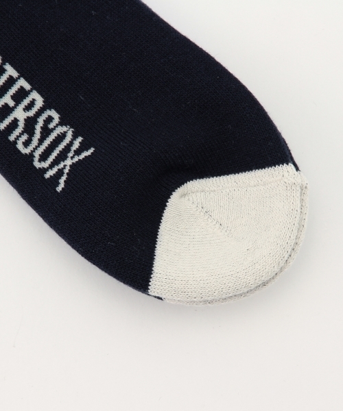 BEAMS BOY（ビームスボーイ）の「ROSTER SOCKS / EMBLEM SOX（ソックス/靴下・レディース・ホワイト/グレー/ネイビー・ONE SIZE）」の4枚目の写真