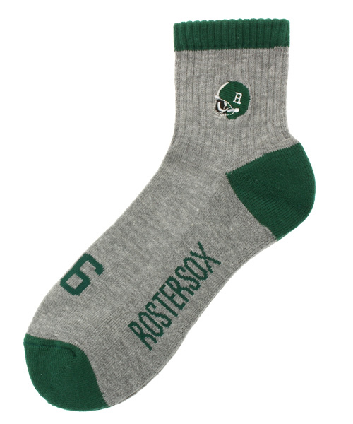 BEAMS BOY（ビームスボーイ）の「ROSTER SOCKS / EMBLEM SOX（ソックス/靴下・レディース・ホワイト/グレー/ネイビー・ONE SIZE）」の3枚目の写真