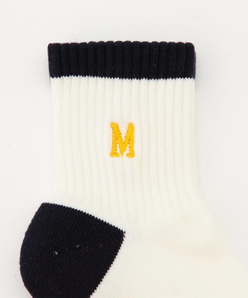 BEAMS BOY（ビームスボーイ）の「ROSTER SOCKS / EMBLEM SOX（ソックス/靴下・レディース・ホワイト/グレー/ネイビー・ONE SIZE）」の21枚目の写真