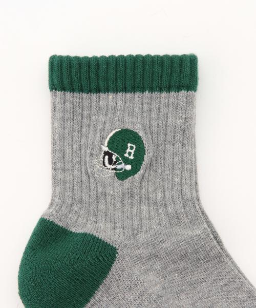BEAMS BOY（ビームスボーイ）の「ROSTER SOCKS / EMBLEM SOX（ソックス/靴下・レディース・ホワイト/グレー/ネイビー・ONE SIZE）」の19枚目の写真