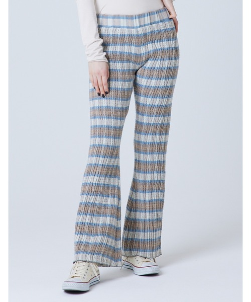 【セール】Flannel shirring pants（その他パンツ）｜Little sunny bite（リトルサニーバイト）