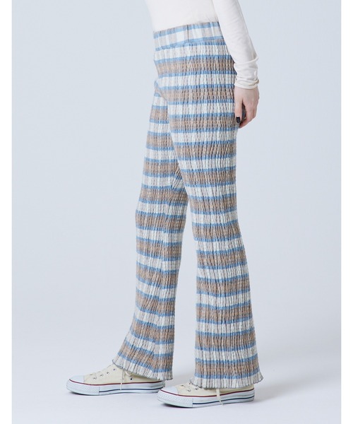 【セール】Flannel shirring pants（その他パンツ）｜Little sunny bite（リトルサニーバイト）