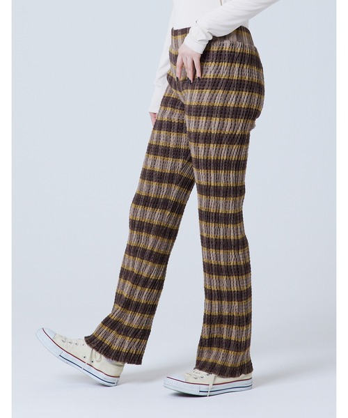 【セール】Flannel shirring pants（その他パンツ）｜Little sunny bite（リトルサニーバイト）