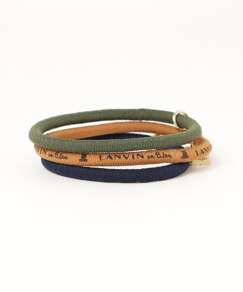 LANVIN en Bleu（ランバンオンブルー）の「ポニー ブレス セット（ヘアゴム・レディース・その他/その他1・ONE SIZE）」の4枚目の写真
