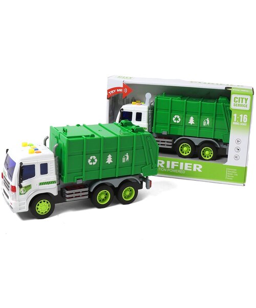 F O Toybox ゴミ清掃車 四つのボタン ライト音楽付き おもちゃ Junk Store ジャンクストアー のファッション通販 Zozotown