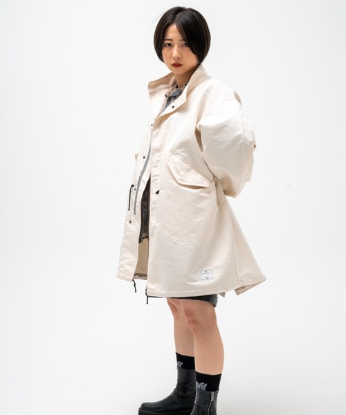 EFFECTEN(エフェクテン)の「【effecten/エフェクテン】comfy Mods coat(モッズコート・メンズ・ブラック/クリーム・FREE)」の12枚目の写真