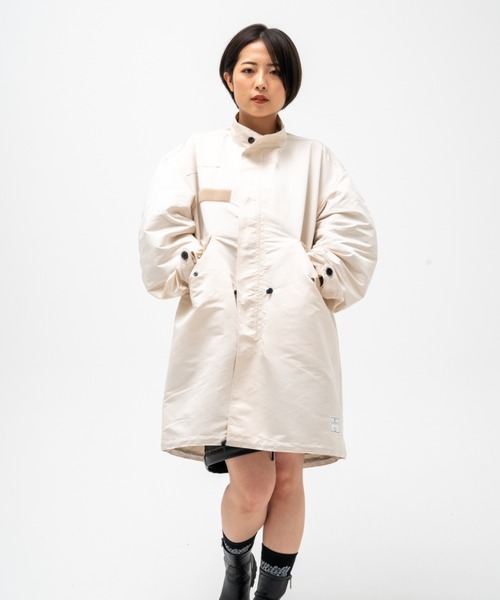 EFFECTEN(エフェクテン)の「【effecten/エフェクテン】comfy Mods coat(モッズコート・メンズ・ブラック/クリーム・FREE)」の8枚目の写真