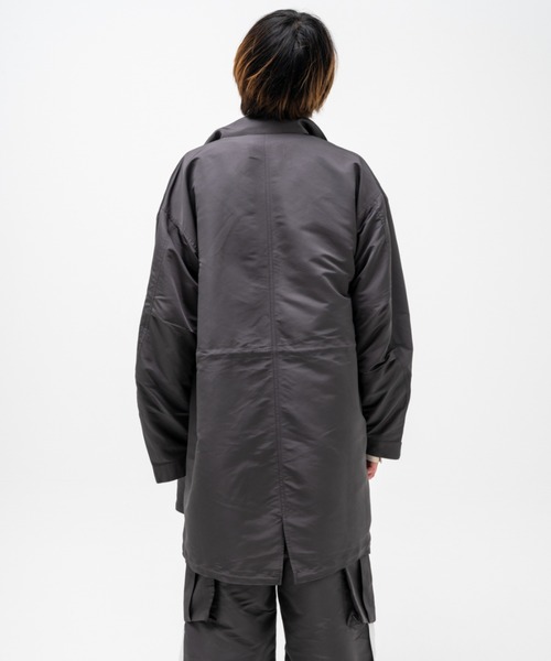 EFFECTEN(エフェクテン)の「【effecten/エフェクテン】comfy Mods coat(モッズコート・メンズ・ブラック/クリーム・FREE)」の11枚目の写真