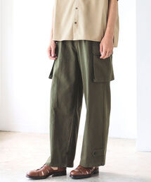 BEAMS LIGHTS | BEAMS LIGHTS / ディーププリーツ ワイド ミリタリー パンツ(その他パンツ)