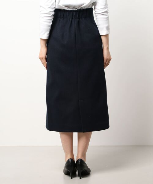 Te chichi(テチチ)の「アウトポケットタイトスカート(スカート・レディース・ネイビー/オフホワイト/モカ・SMALL/MEDIUM)」の5枚目の写真