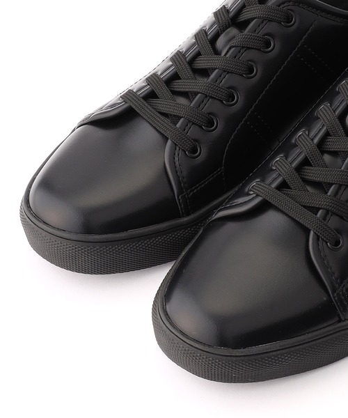 COMME　CA COMMUNE（コムサコミューン）の「コートタイプ スニーカー（スニーカー・メンズ・ホワイト/ブラック・25cm/26cm/27cm）」の6枚目の写真