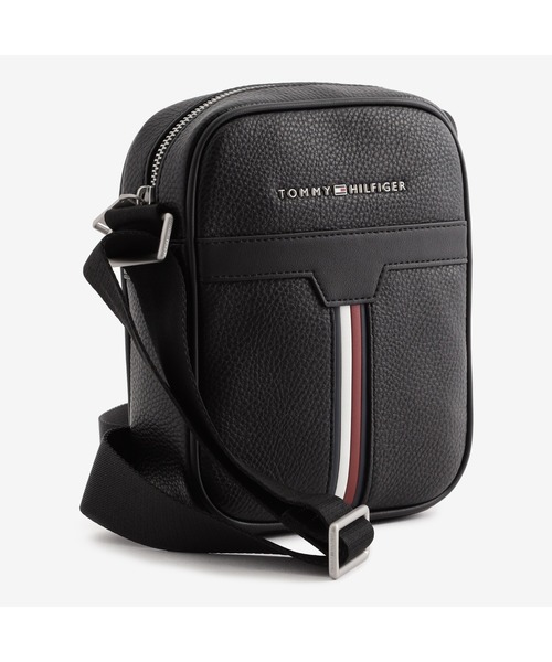 TOMMY HILFIGER(トミーヒルフィガー)の「ミニリポーターバッグ(ショルダーバッグ・メンズ・ブラック・FREE)」の3枚目の写真